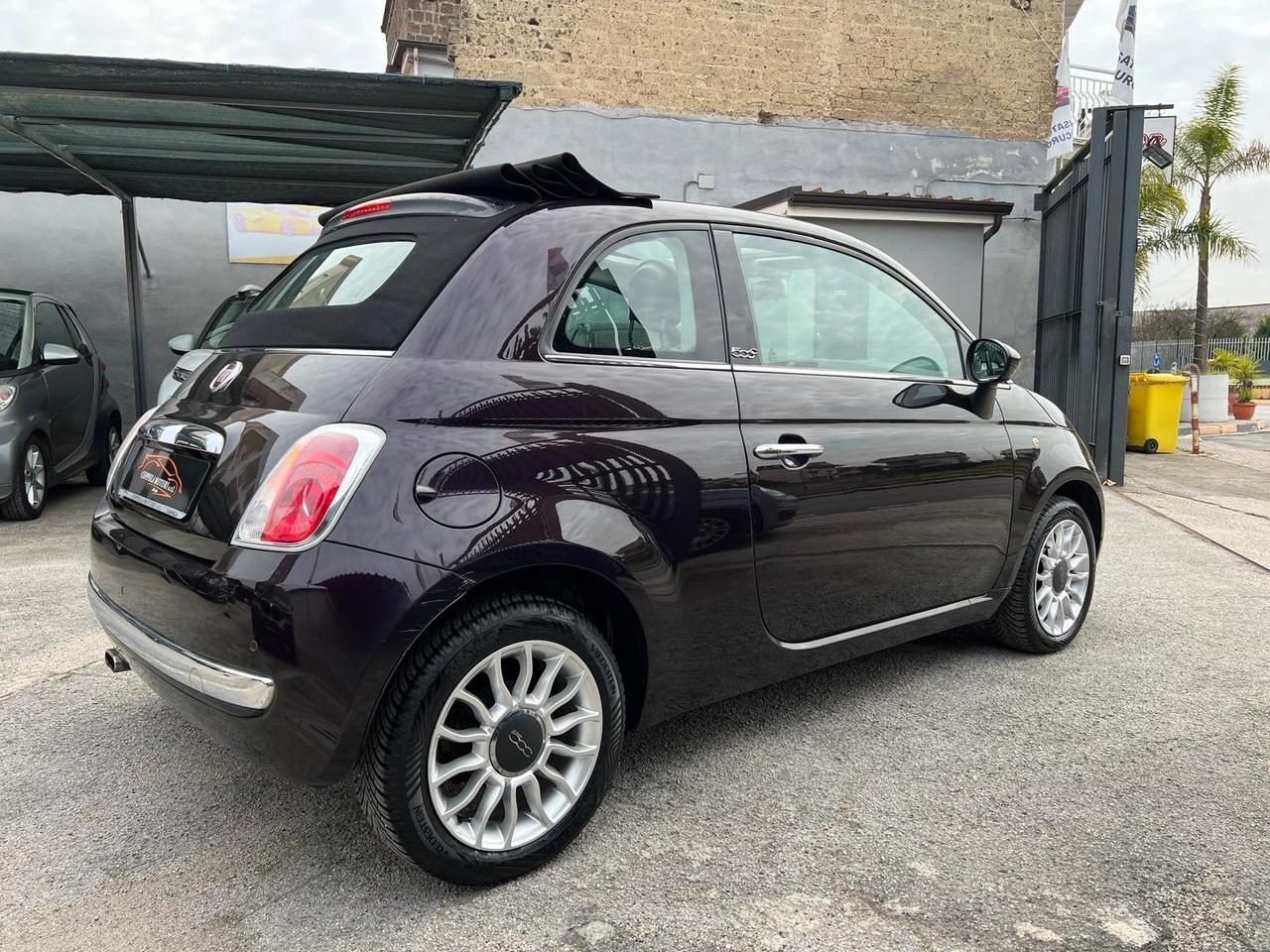 Fiat 500 500C 1.2 Lounge 69cv Clima/Park/Bluetooth/Pelle