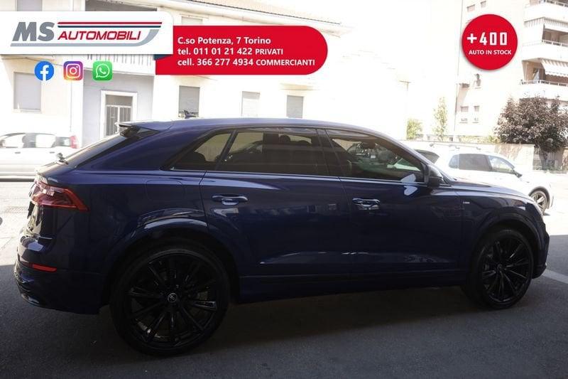 Audi Q8 50 TDI 286cv quattro tiptronic SLINE TETTO PANORAMICO Unicoproprietario