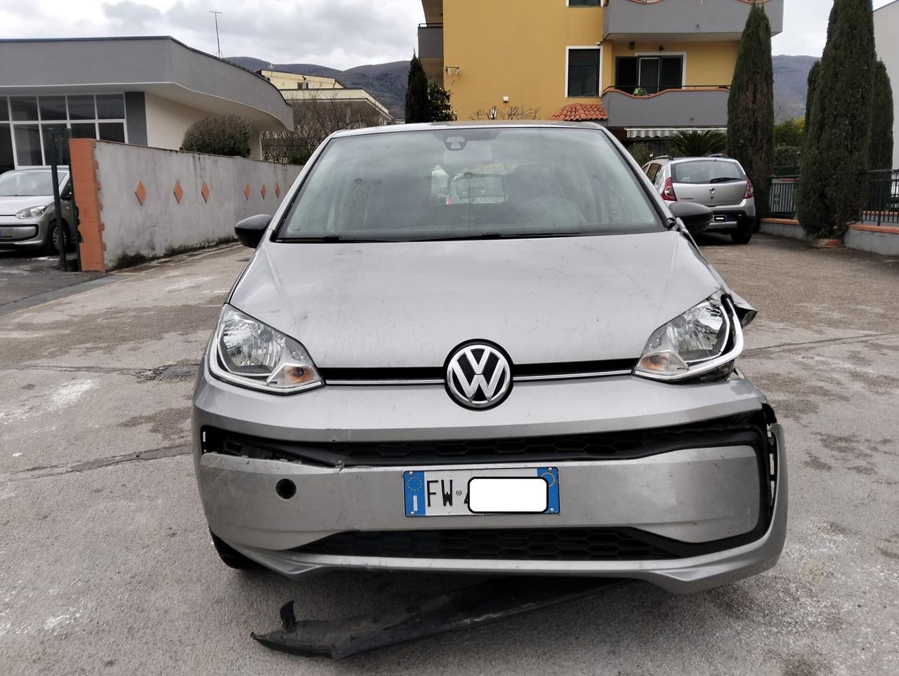 VW UP 1.0 METANO 2019 SINISTRATA