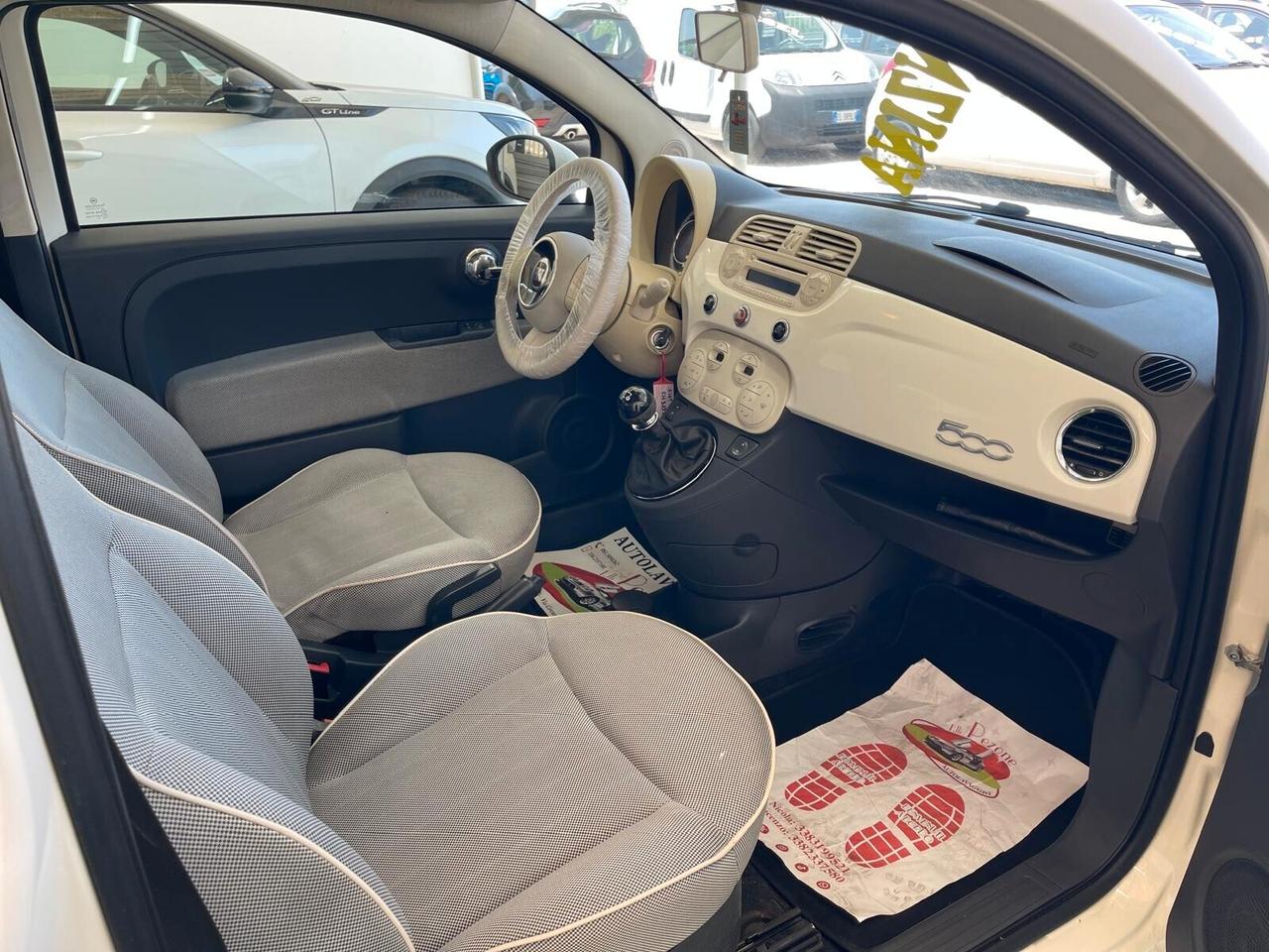 FIAT 500 LOUNGE 1.2 BENZINA 70CV