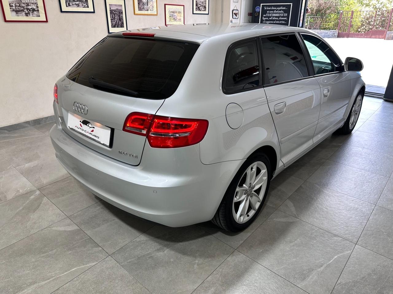 Audi A3 SPB 2.0 TDI 140cv - UNICO PROP - DA VETRINA!!!!