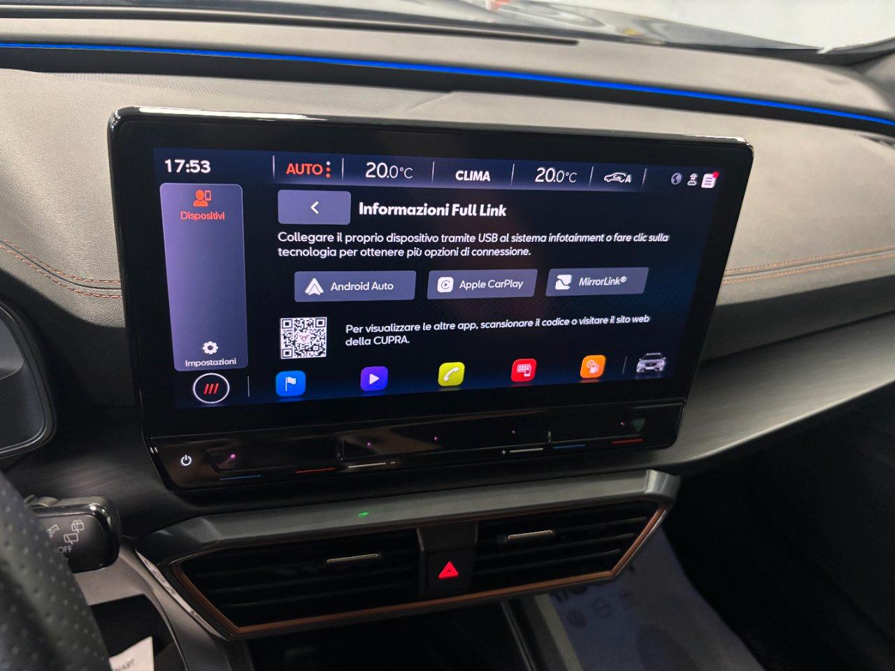 Cupra Formentor 1.5 Benzina DSG Automatico StraFull