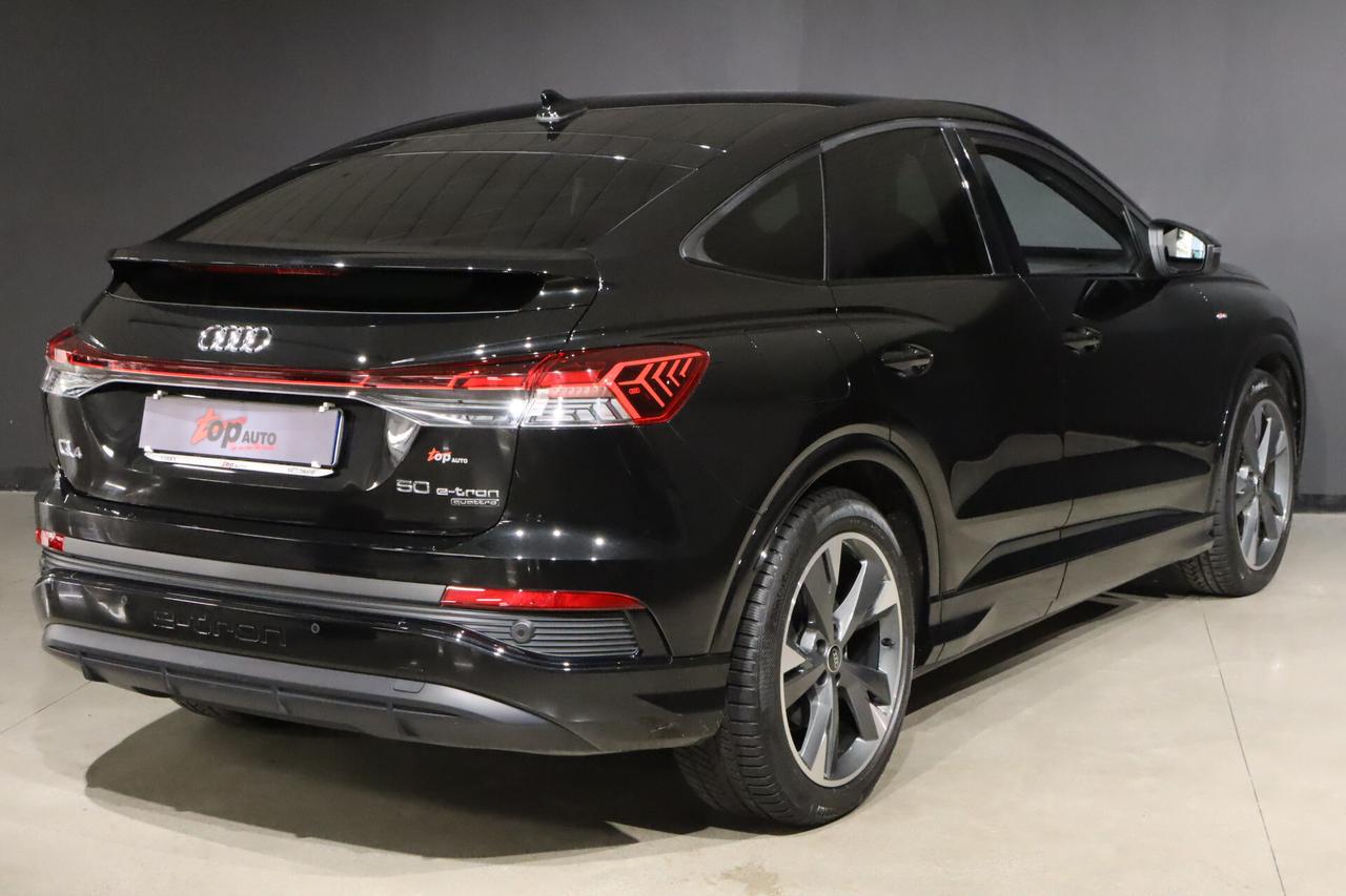 Audi Q4 Etron 50 QUATTRO 300CV S-LINE MATRIX POMPA DI CALORE SONOS