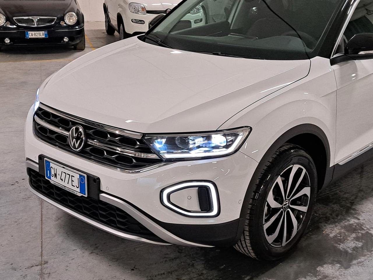 Volkswagen T-Roc 1000 TSI 116CV Style Km.0 Bi-colore Bianco/Nero