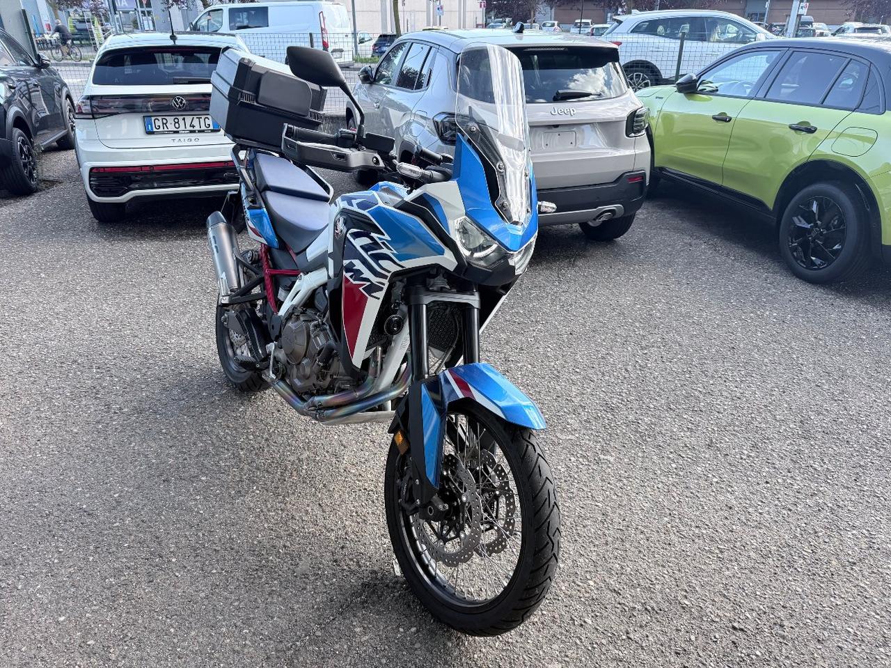 HONDA Africa Twin 1100 CRF 1100L Abs Scarico completo Titanio