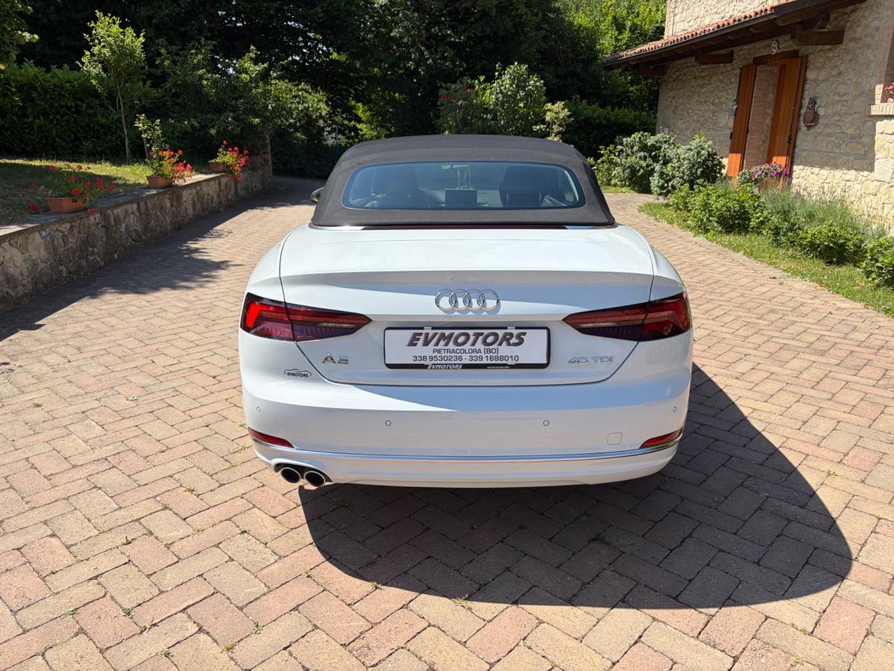 Audi A5 SPB 40 TDI 190 CV S tronic CABRIOLET 66.000 Km