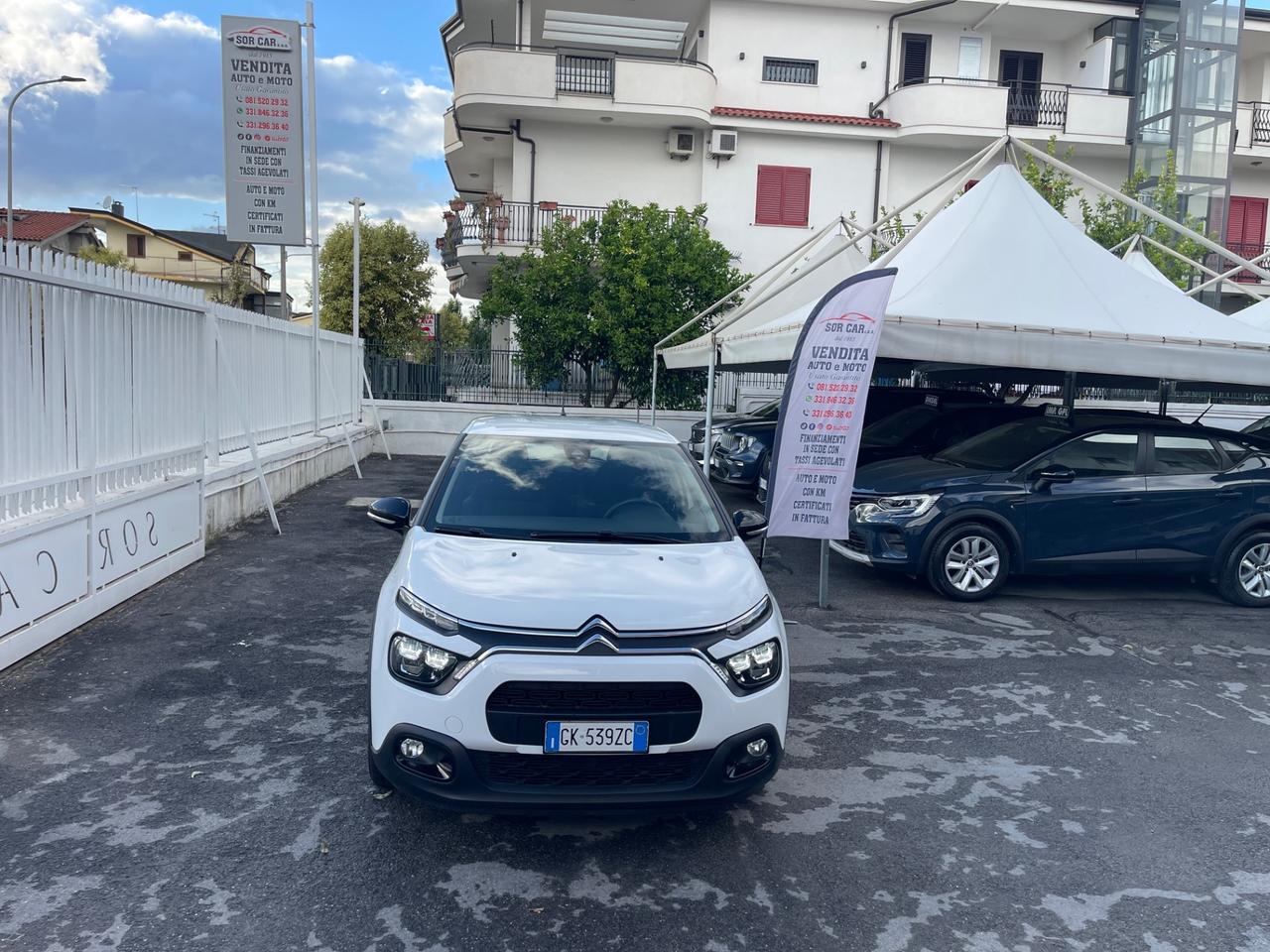 Citroen C3 BlueHDi 100 S&S Feel Pack KM 80.000CERTIFICATI!!!