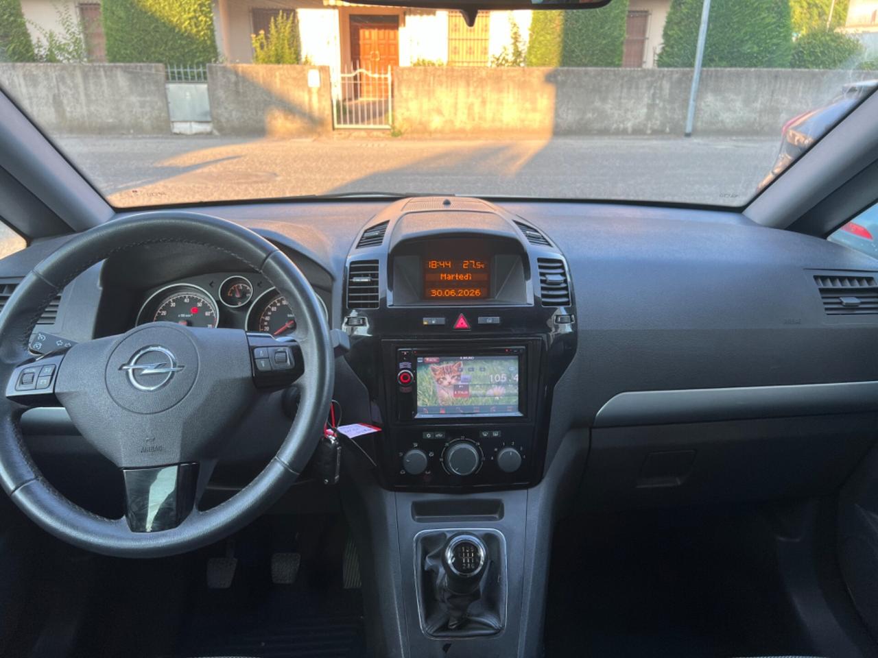 Opel Zafira 1.6 TURBO METANO 2029 7 POSTI 2013