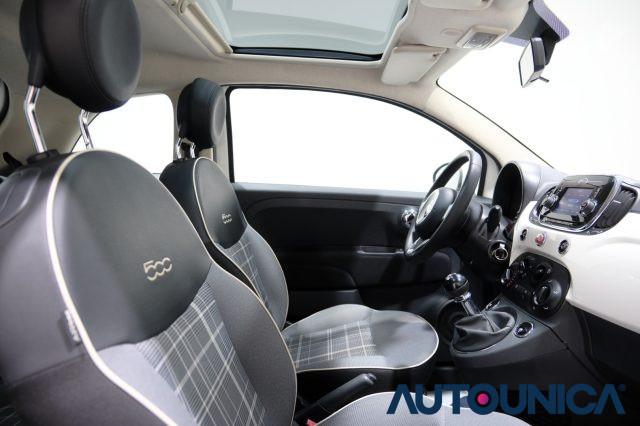 FIAT 500 1.2 BENZINA LOUNGE NEOPATENTATI TETTO PANORAMA