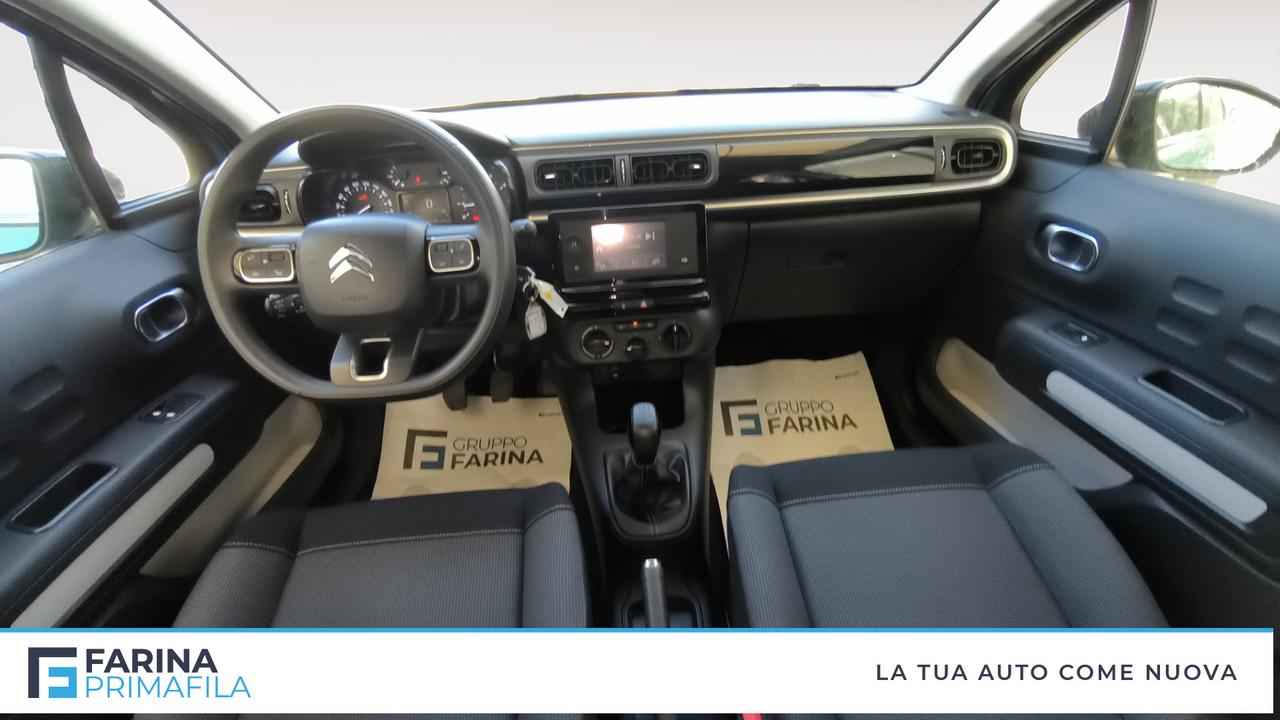 CITROEN C3 III 2017 - C3 1.2 puretech Feel s&s 83cv neopatentati my20