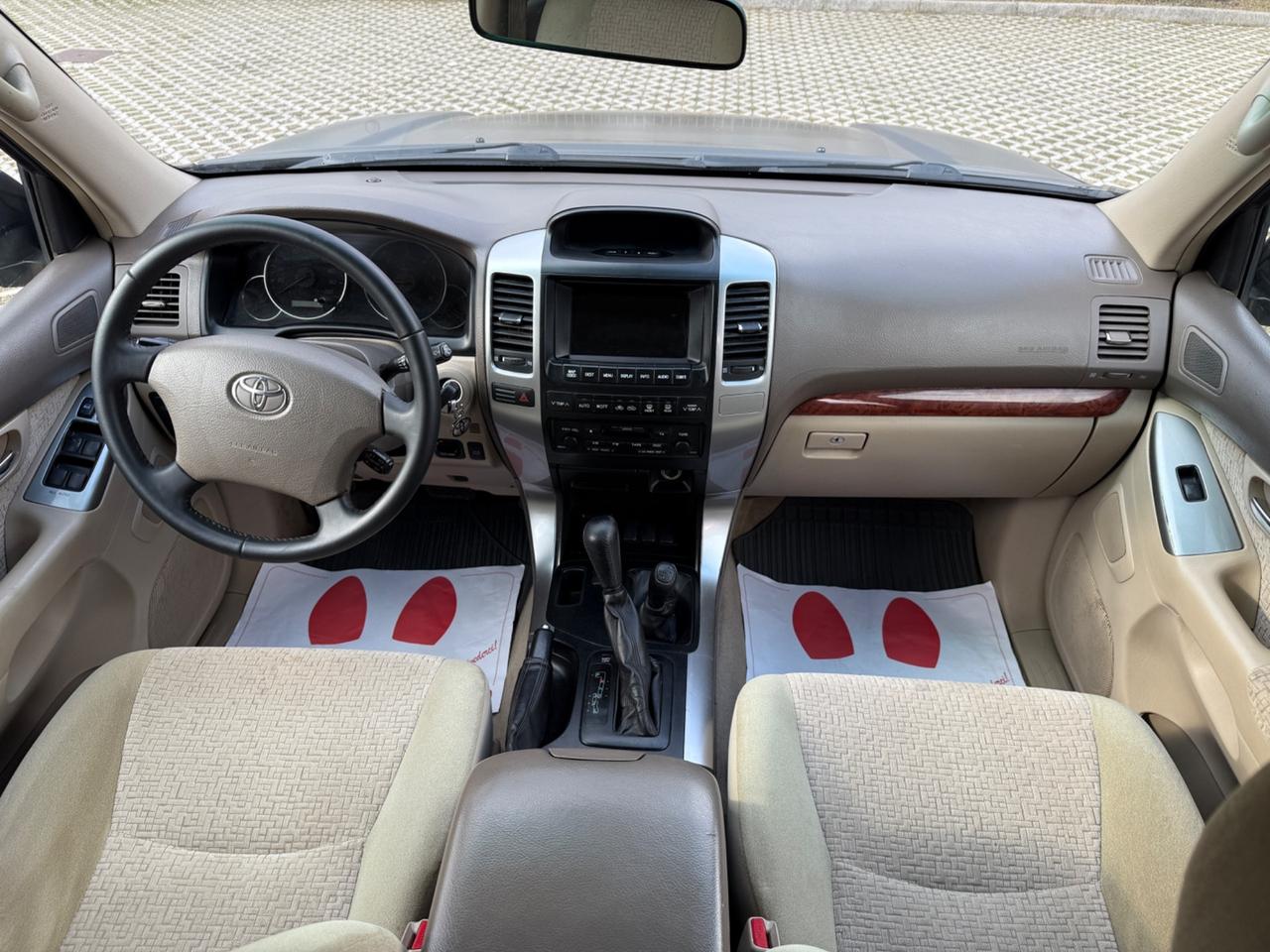 Toyota Land Cruiser KDJ120 3.0 D 163cv ASI / STORICA / AUTOM