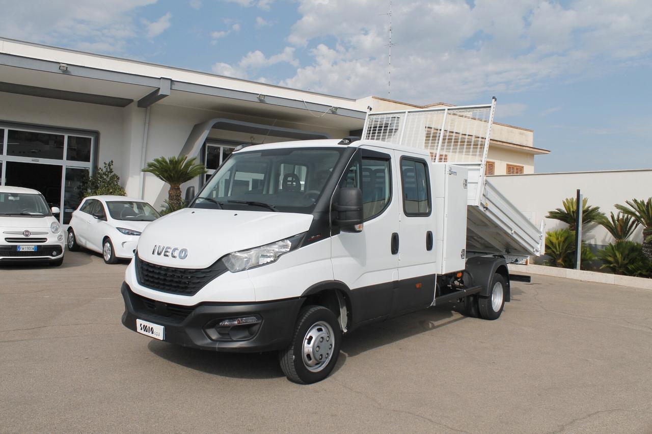 IVECO DAILY 35-160 DC CASSONE RIBALTABILE CON GANCIO E CASSA PORTATTREZZI