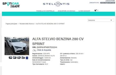 Alfa Romeo Stelvio 2.0 T 280 CV Sprint AT8 Q4 MY24