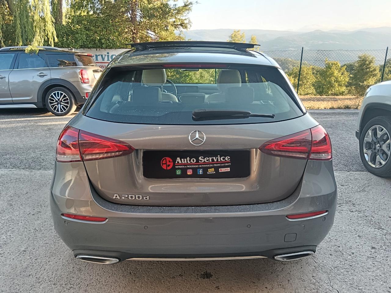Mercedes-benz CLASSE A 200 150CV TETTO APRIBILE
