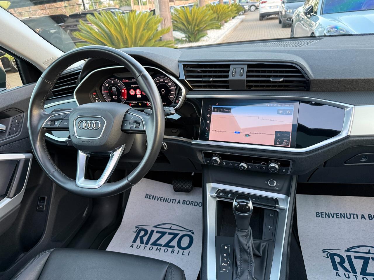 AUDI Q3 35TDI 150CV S-LINE IDENTITY BLACK TETTO PELLE NAVI