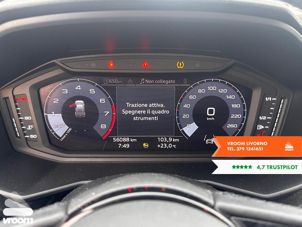 AUDI A1 2ª serie A1 SPB 30 TFSI Identity Black