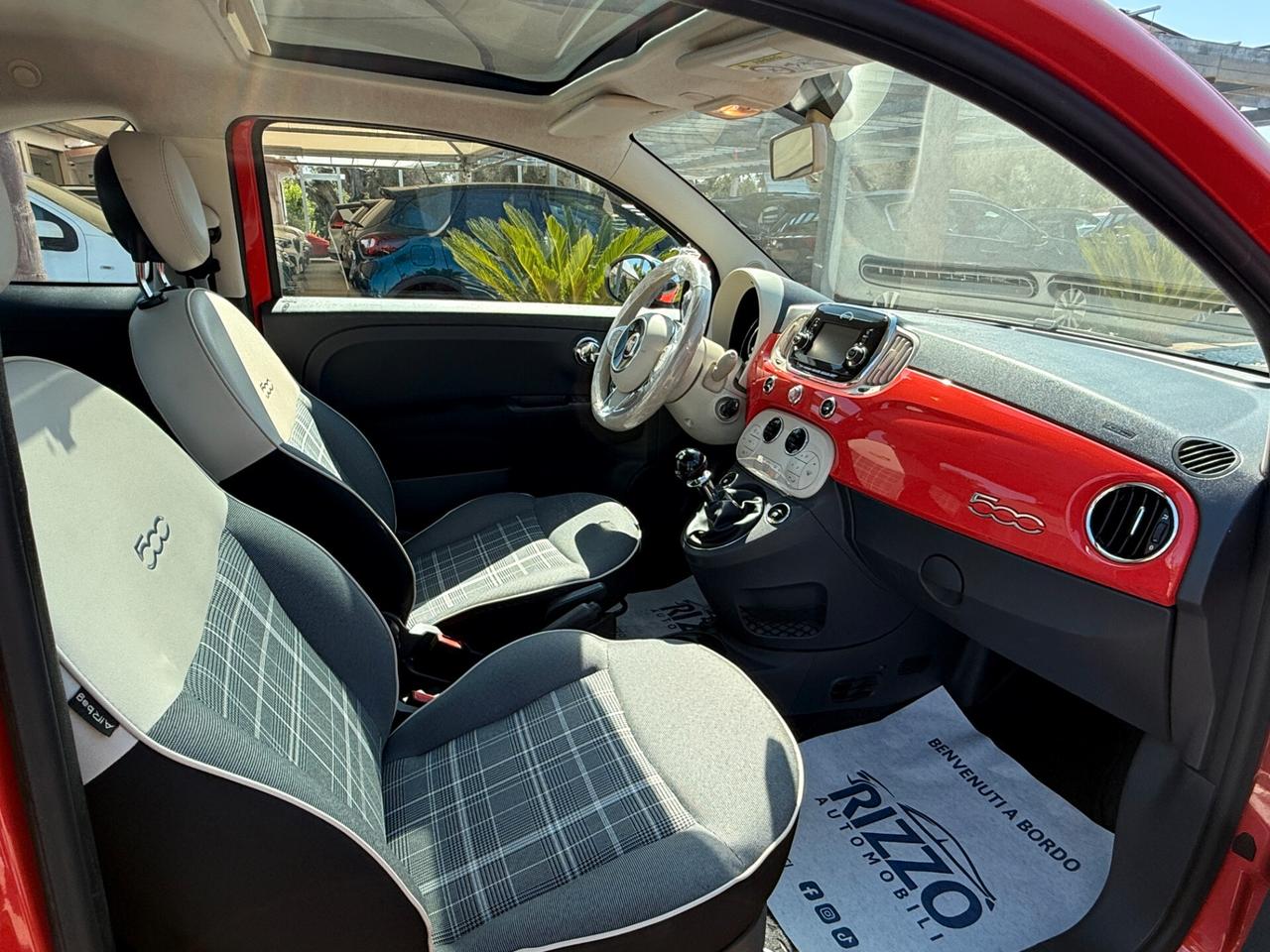 FIAT 500 1.2 LOUNGE EDITION KODAK NAVI TETTO PELLE