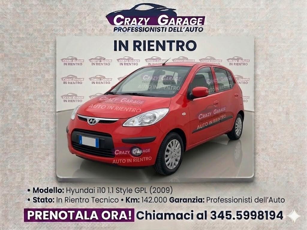 Hyundai i10 1.1 12V BlueDrive GPL Style