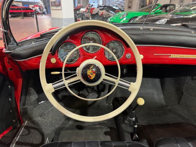PORSCHE 356 Speedster 1600 A -Matching color-Pelle Nera