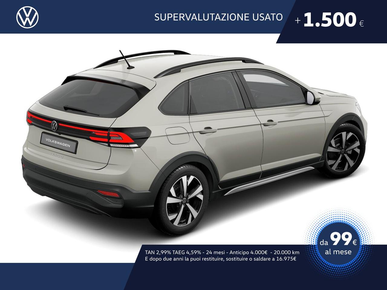 Volkswagen Taigo 1.0 tsi edition plus 95cv