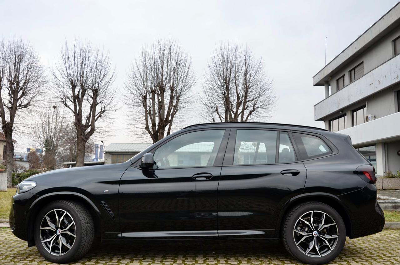 BMW X3 XDRIVE 20d MHEV 48V MSPORT 190cv AUTO, IVA COMPRESA, UNICOPROP, TUTTI SERVICE BMW, UFF ITALIANA, EURO 6D, NAVI, 360°, PERMUTE