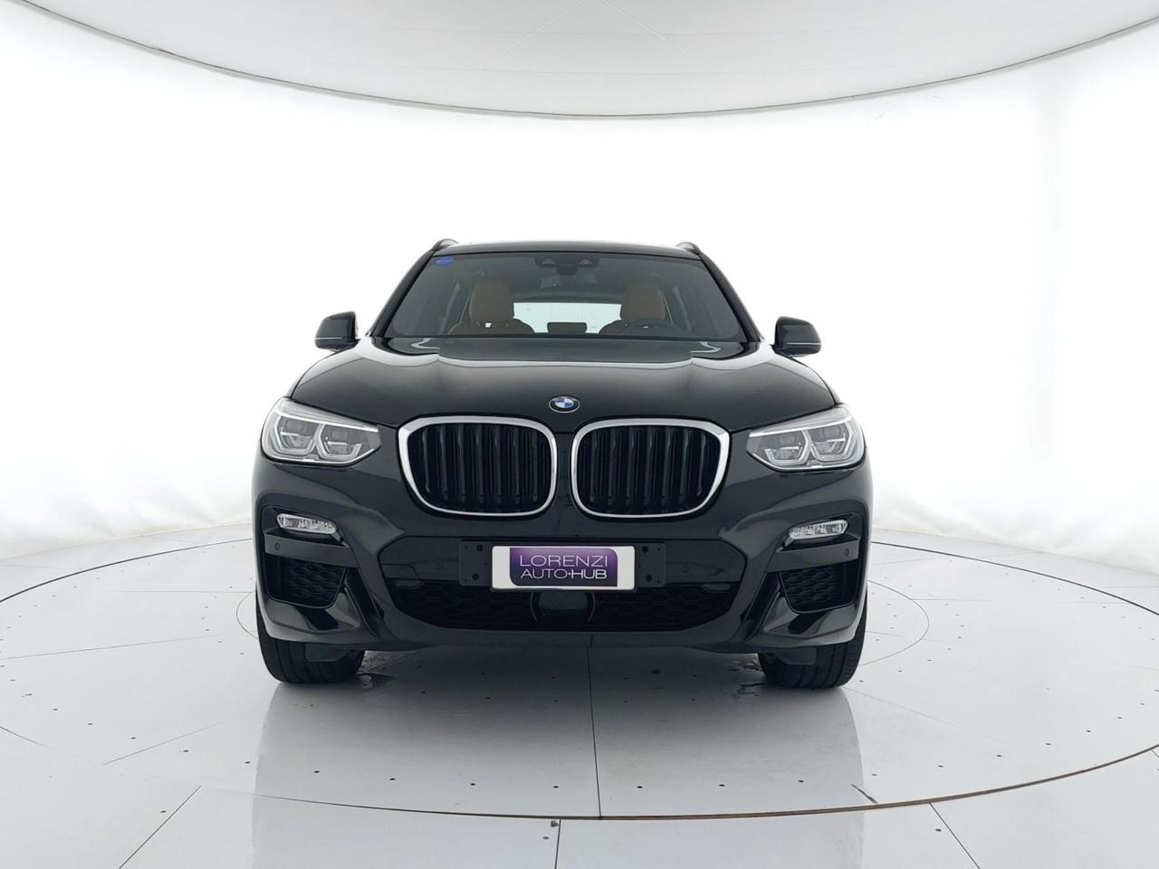 BMW X3 xdrive25d Msport 231cv auto PELLE+FULL LED+TETTO PANO APRIBILE