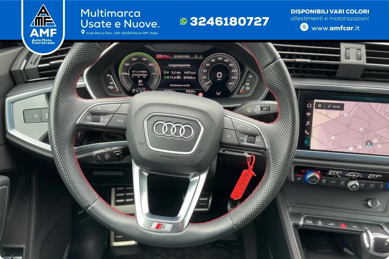Audi Q3 Sportback S line 45 TFSI e AHK+NAV+APP