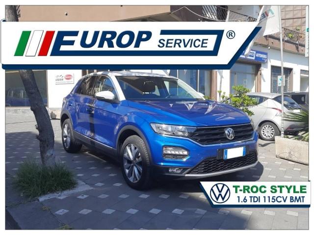 Volkswagen T-ROC 1.6 TDI Style 115CV BMT