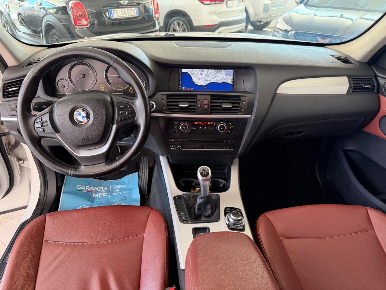 Bmw X3 xDrive20d Futura NAVIG PELLE LED 2012