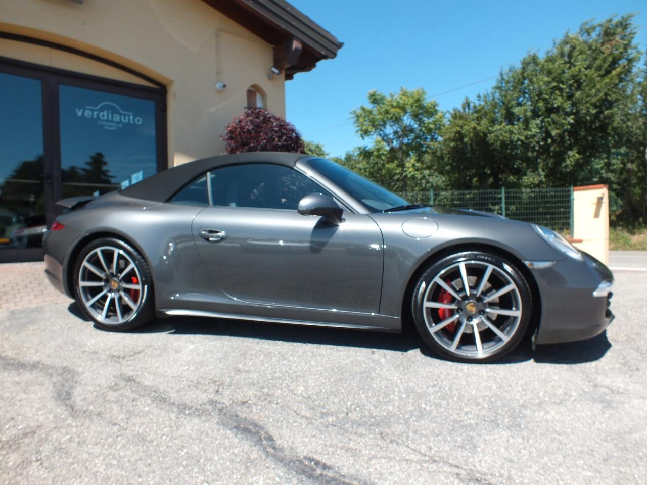 PORSCHE 991 CARRERA 3.8 4-S CABRIO MANUALE! -PORSCHE APPROVED
