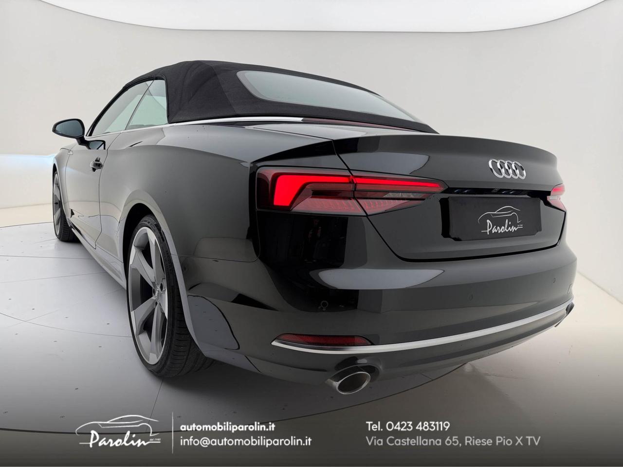 Audi A5 Cabrio 40 2.0 tfsi mhev S-tronic S-Line Business Sport