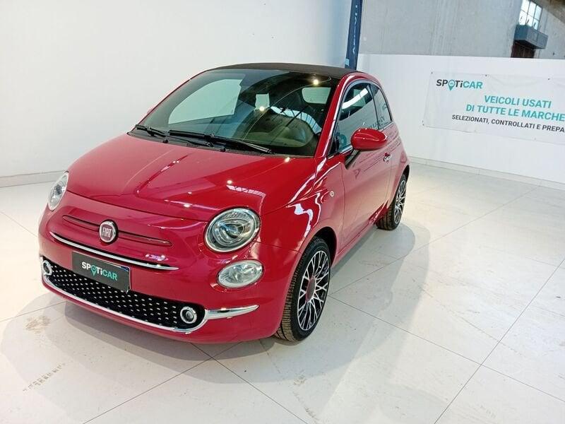 FIAT 500C 1.0 Hybrid Red