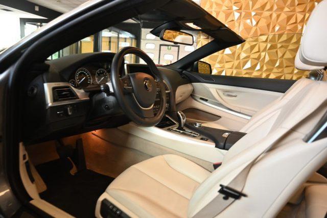 BMW 640 i CABRIO FUTURA AUTO NAVI 19"FULL PELLE TEL CRUISE