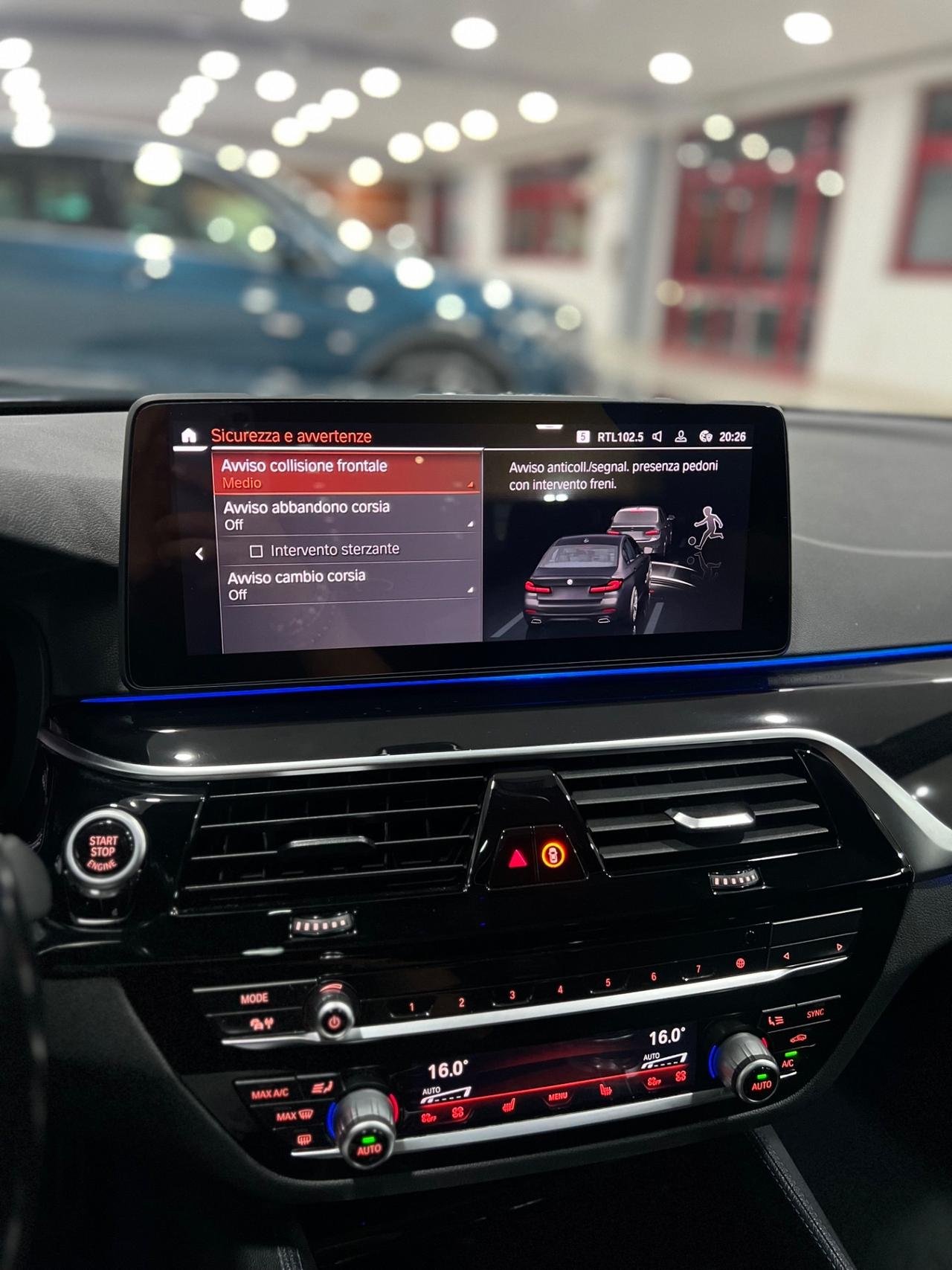 BMW 520d mhev XDrive 48V MSport auto 190 cv