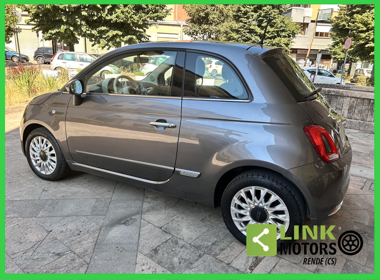 Fiat 500 1.2 Km 31.200 - Pelle Frau - 2016