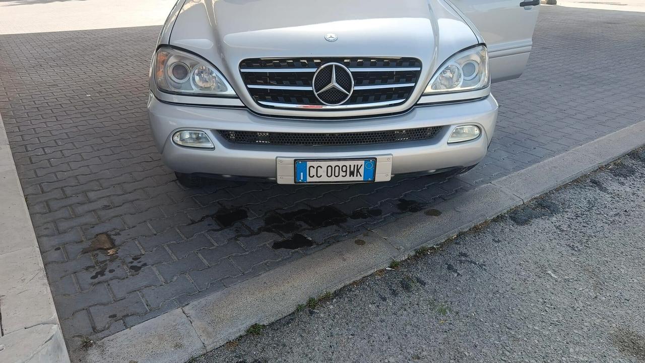 Mercedes-benz ML 270 turbodiesel cat CDI