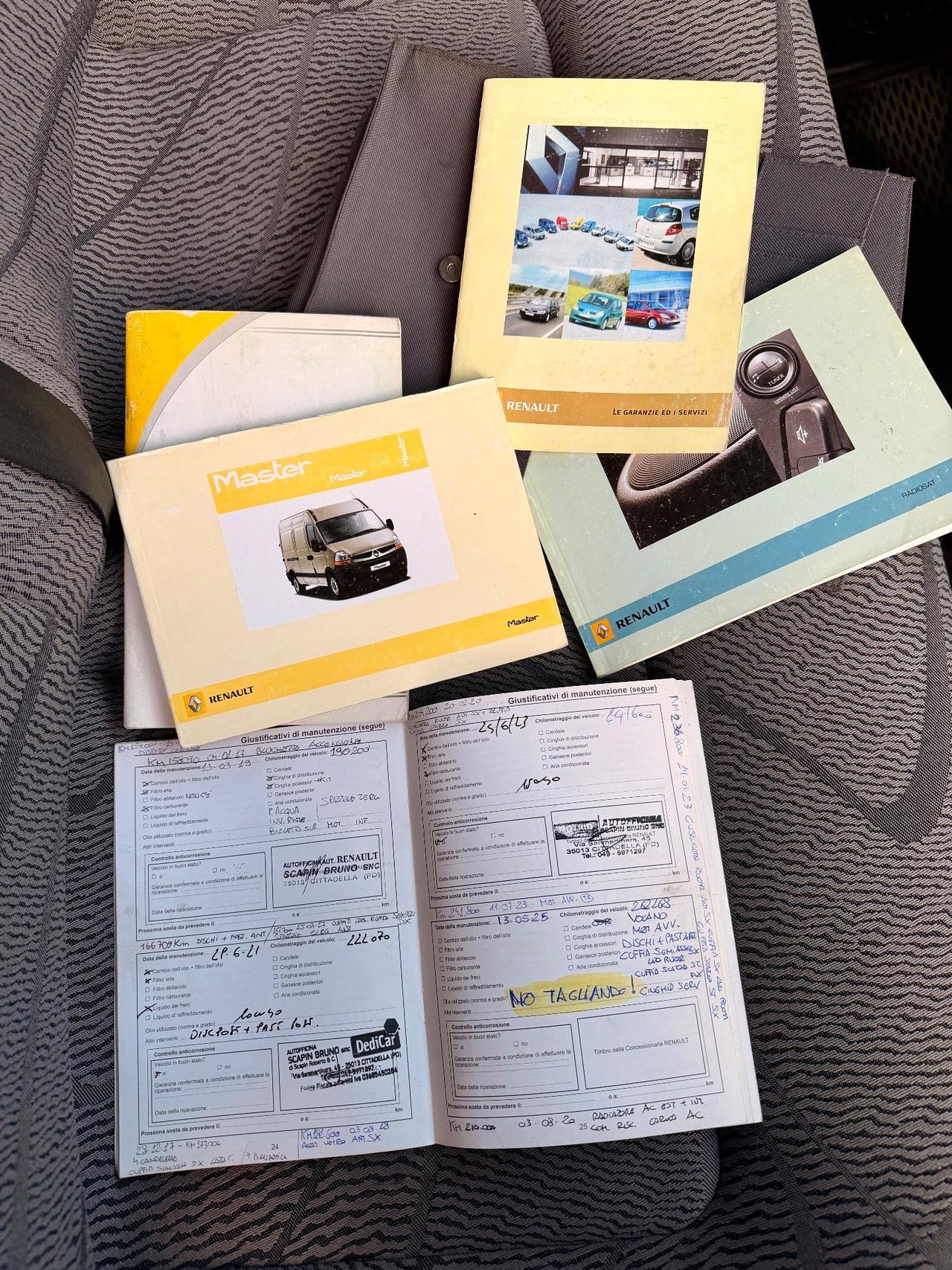 Renault Master 2.5dci 88kw TETTO ALTO PASSO CORTO