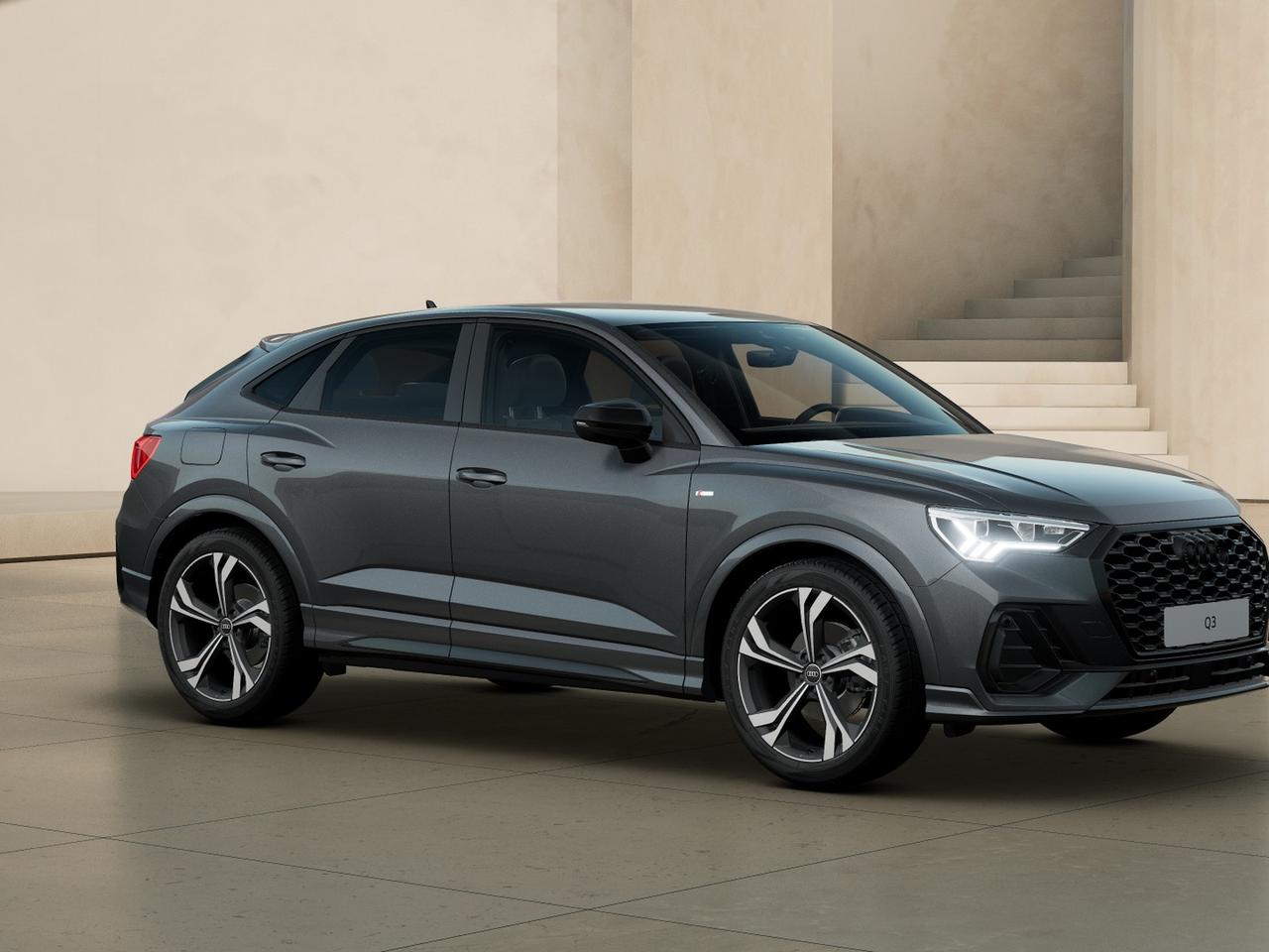 Audi Q3 sportback 35 2.0 tdi identity black s-tronic