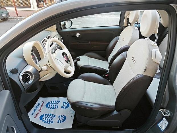 FIAT 500 Cabrio 1.2 Benzina *PELLE* - 2013