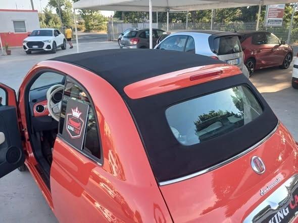 Fiat 500 C 1.2 ANNIVERSARIO Lounge KM 128000 GARANZIA PARI AL NUOVO DISTRIBUZIONE NUOVA