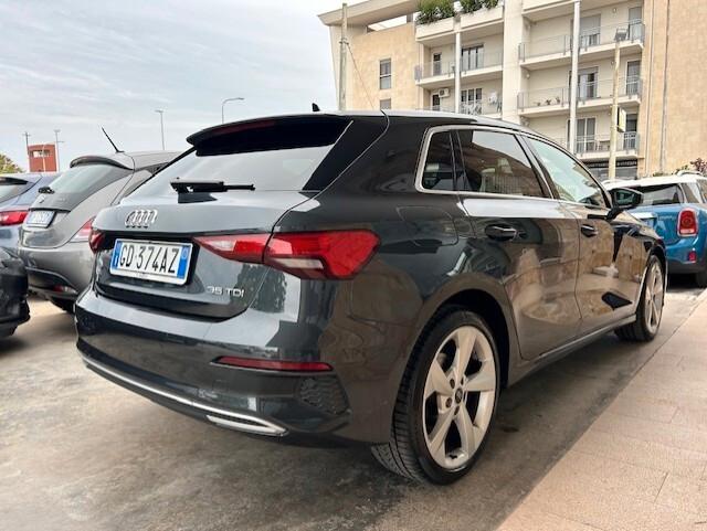 Audi A3 SPB 35 TDI S tronic 150 CV Advanced