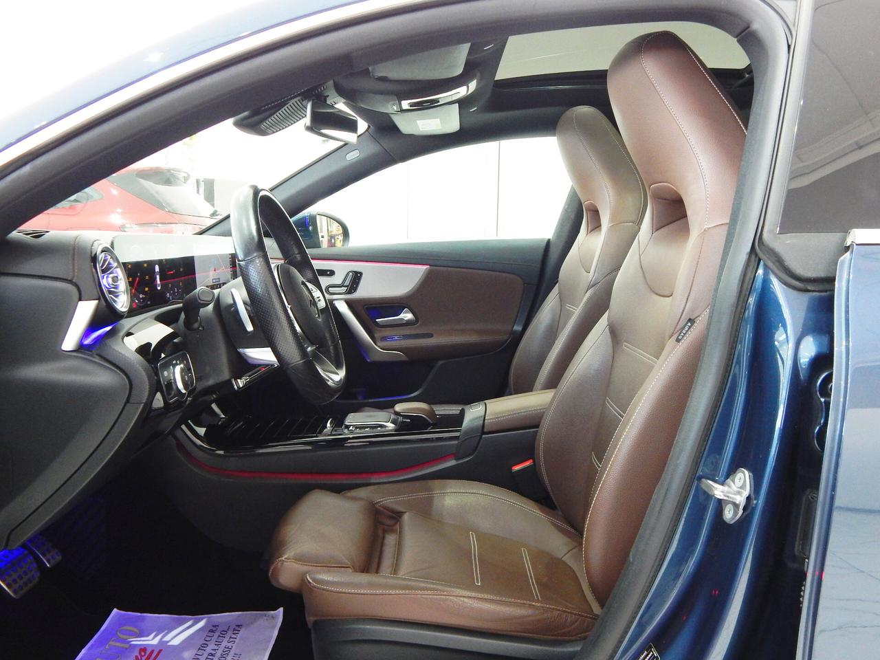 Mercedes-Benz CLA 180 d Coupe Premium AMG Aut. TETTO-NAVI-PELLE-PARK-LED