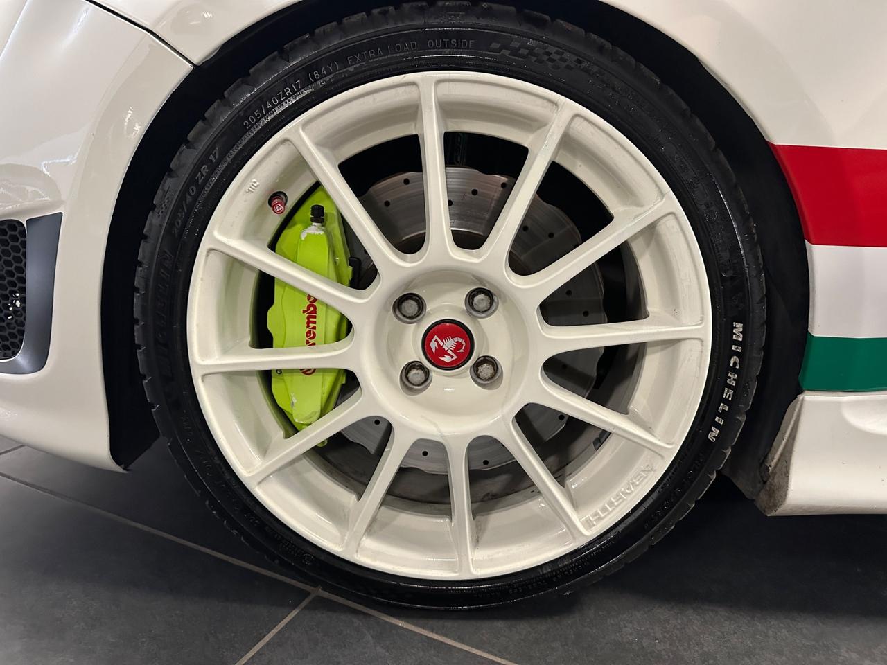 ABARTH CABRIO OVER 300CV MTA PELLE ROSSA PRONTA CONSEGNA