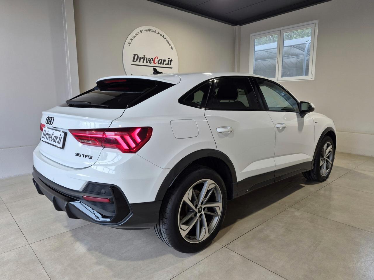 Audi Q3 SPORTBACK 1.5 TFSI S TRONIC S LINE PELLE LED NAVI