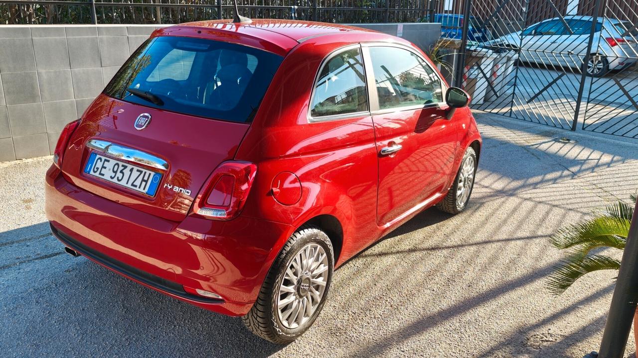Fiat 500 1.0 Hybrid Star perfetta pari a nuova bi colore
