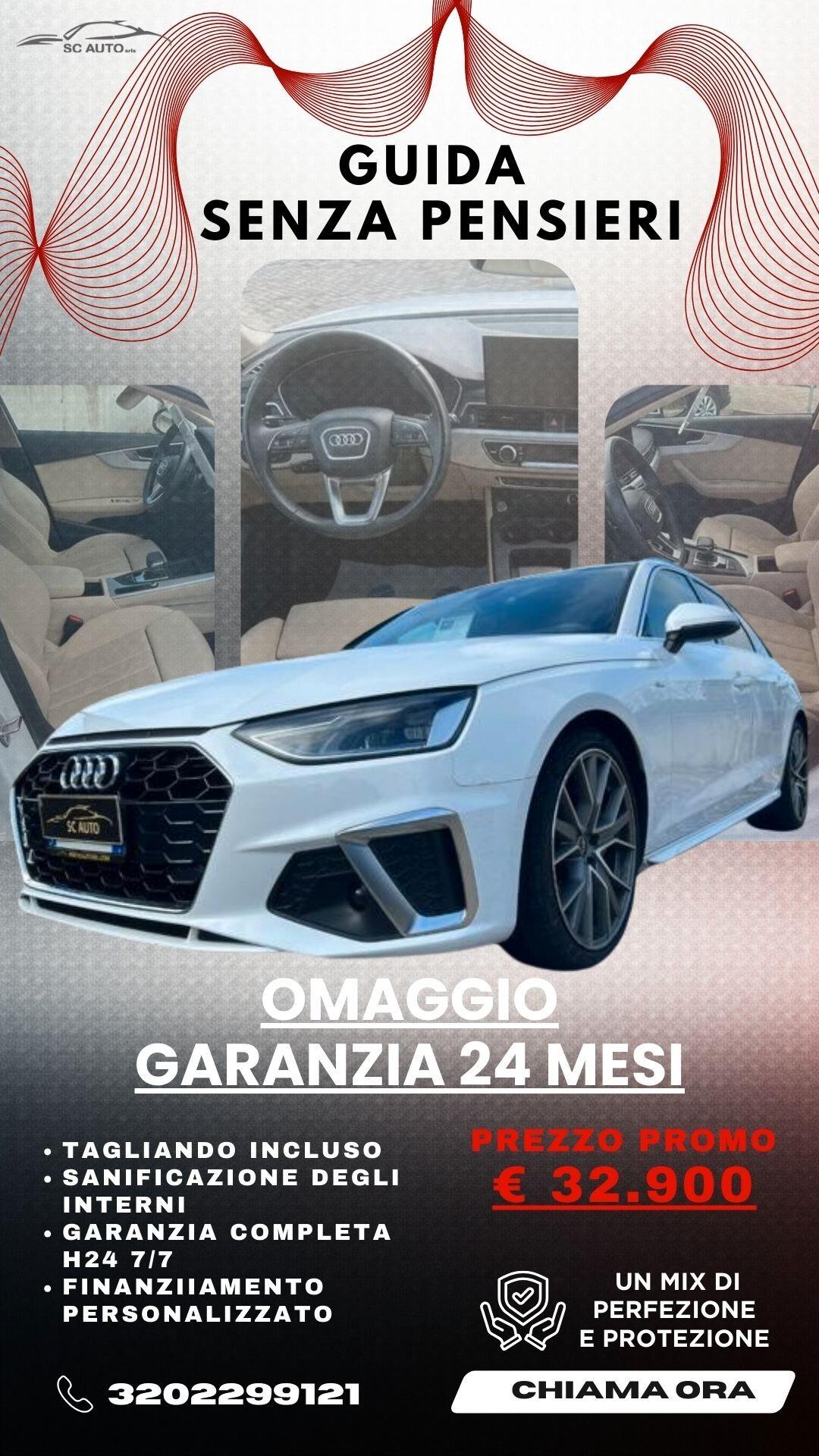 Audi A4 40 TDI 4X4 S -Line TUA A RATE CON ZERO ANTICIPO