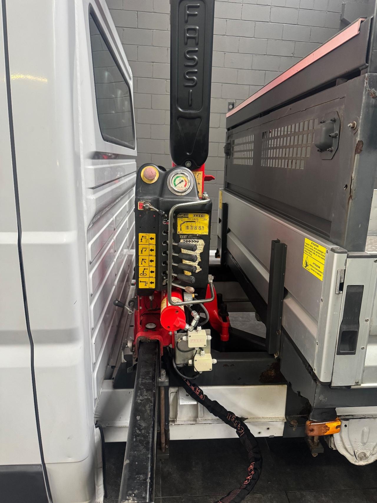 Fiat Ducato Maxi DOPPIA CABINA 7posti GRU FASSI ca