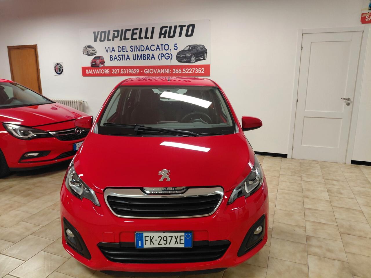 PEUGEOT 108 ANNO 2017 BZ 1.0 ADATTA NEOPATENTATI KM 53 MILA