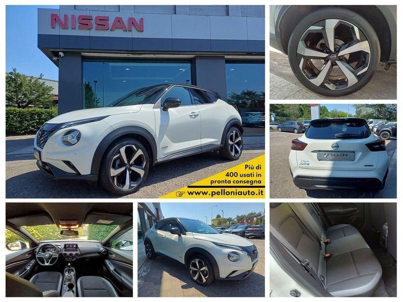Nissan Juke 1.6 hev N-Connecta R19-TETTO NERO-KM CERTIFICATI