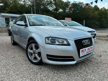 Audi A3 1.6 TDI 105 CV 2012 GARANZIA OK NEOPATENTATI